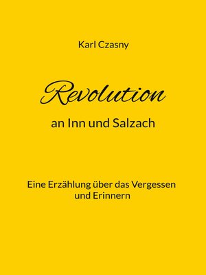 cover image of Revolution an Inn und Salzach